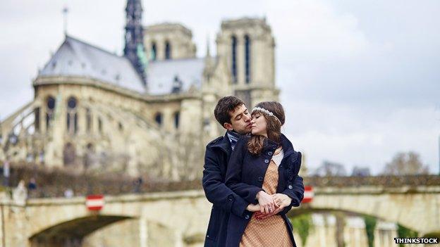 Couple in Paris