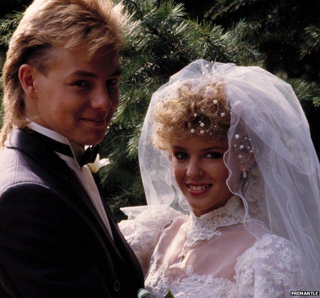 Jason Donovan and Kylie Minogue