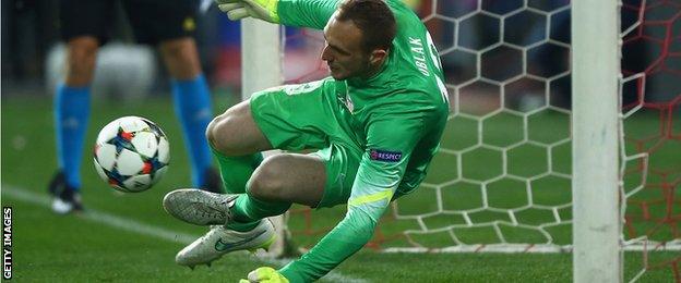 Jan Oblak of Atletico Madrid