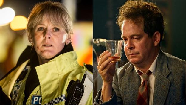 Sarah Lancashire and Tom Hollander