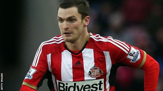 Sunderland winger Adam Johnson