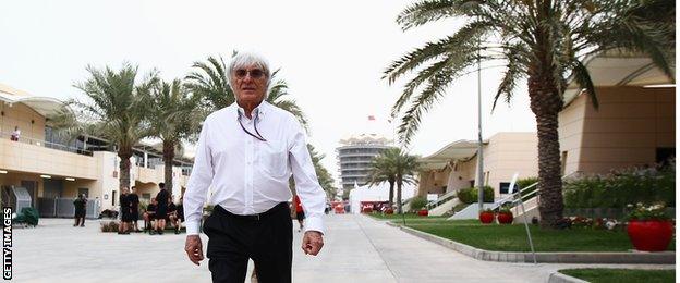 Bernie Ecclestone