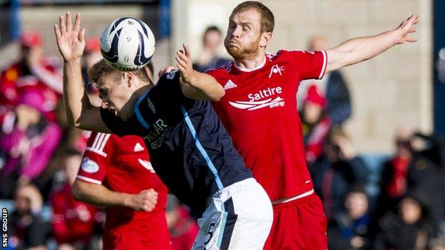 Aberdeen visit Dens Park on Saturday lunchtime