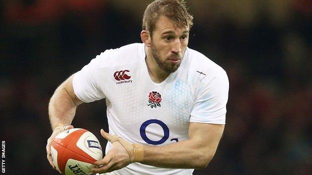 England captain Chris Robshaw