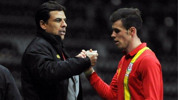 Chris Coleman and Gareth Bale