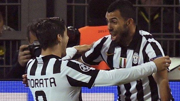 Juventus celebrate