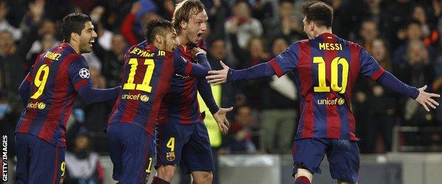 Barcelona's front three