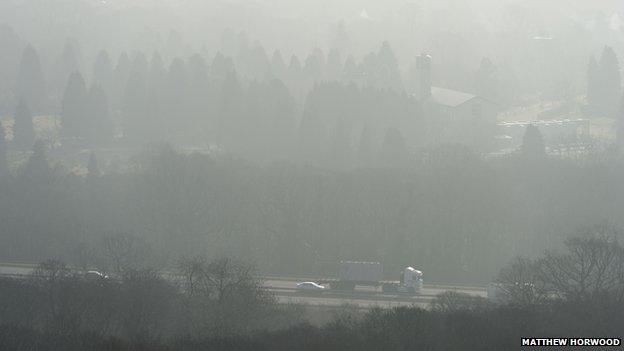 M4 in smog