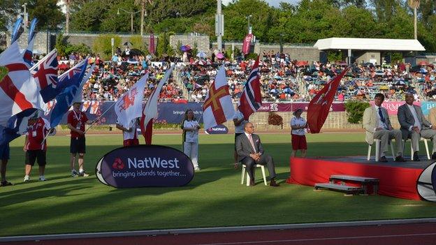 2013 Island Games opening ceremony