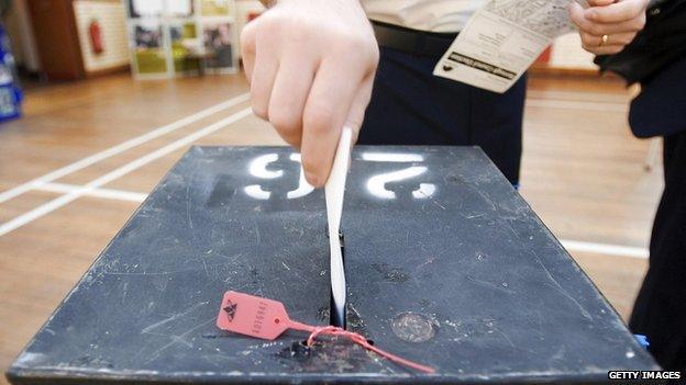 Casting a vote