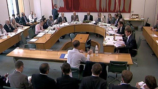 The Home Affairs Select Committee, chaired by Keith Vaz MP, question Metropolitan Police Assistant Commissioner John Yates in 2011