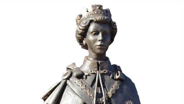 Proposed statue of the Queen