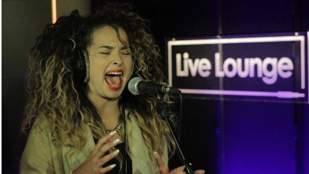 Ella Eyre in the Live Lounge