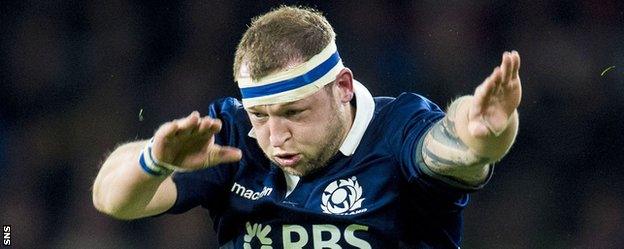 Scotland forward Ryan Grant