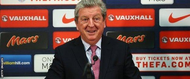 England manager Roy Hodgson