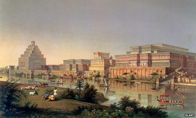 Layard's vision of restored palaces