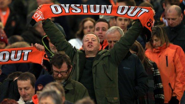 Blackpool fans