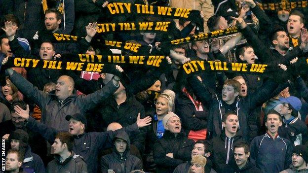 Hull City fans