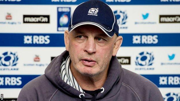 Scotland coach Vern Cotter