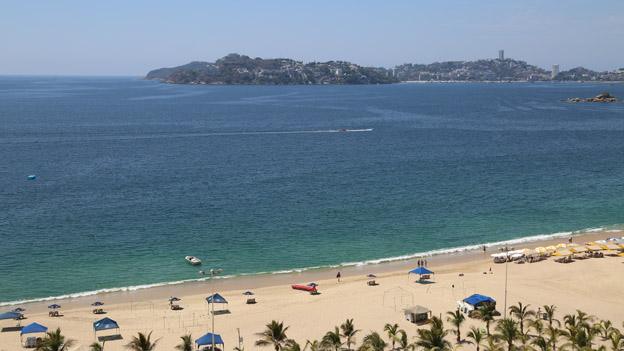 A view of Acapulco in March 2015