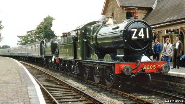 Arley station in 1980 (image: Barrie Geens)