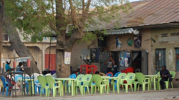 A bar in Sabon Gari, Kano, Nigeria