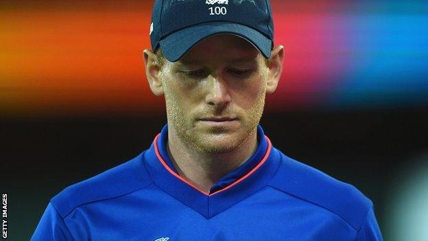 England captain Eoin Morgan