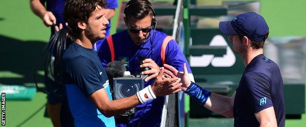 Andy Murray and Feliciano Lopez