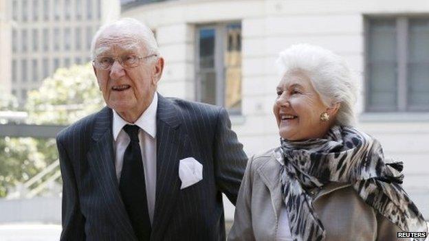 Malcolm Fraser married his wife Tammie in 1956 and together they had four children