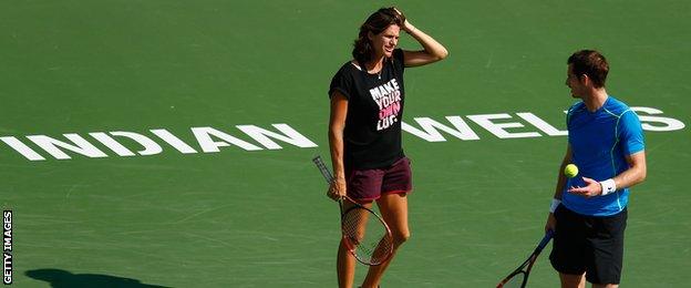 Amelie Mauresmo Andy Murray