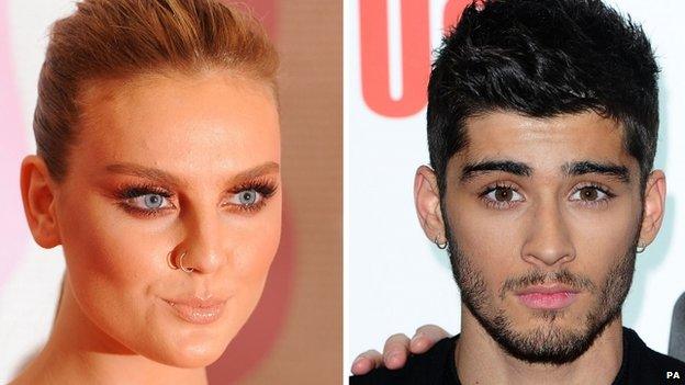 Perrie Edwards and Zayn Malik