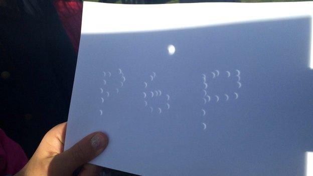 Eclipse projection