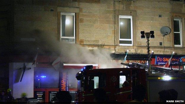 Balmoral bar fire