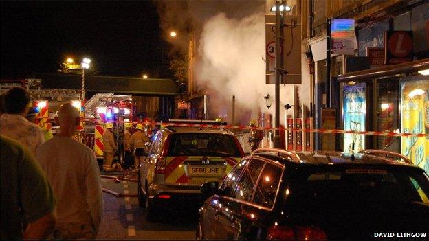 Balmoral bar fire