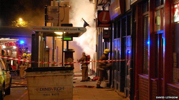 Balmoral bar fire