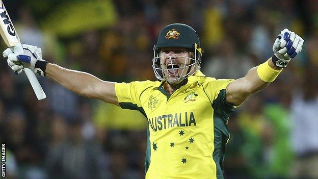 Australia's Shane Watson