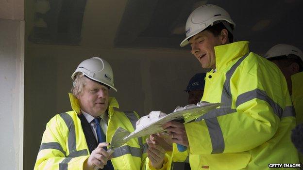 Boris Johnson and George Osborne