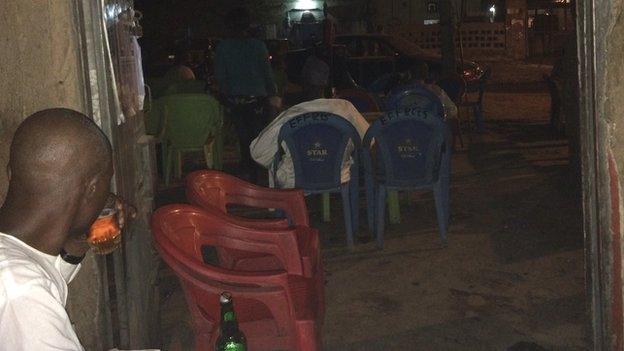 A bar in Sabon Gari, Kano, Nigeria