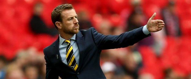 Gary Rowett, the former Burton Albion manager, now boss of Birmingham City