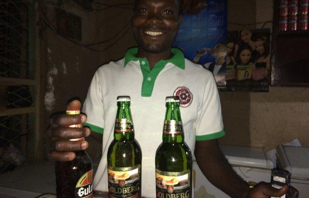 Victor Akpan, bar manager in Kano