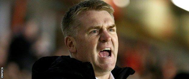 Walsall manager Dean Smith