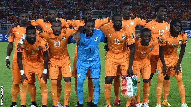 Ivory Coast team