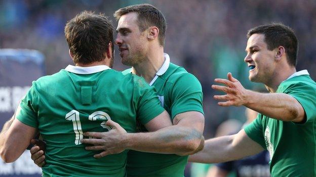 Six Nations: Ireland beat Scotland