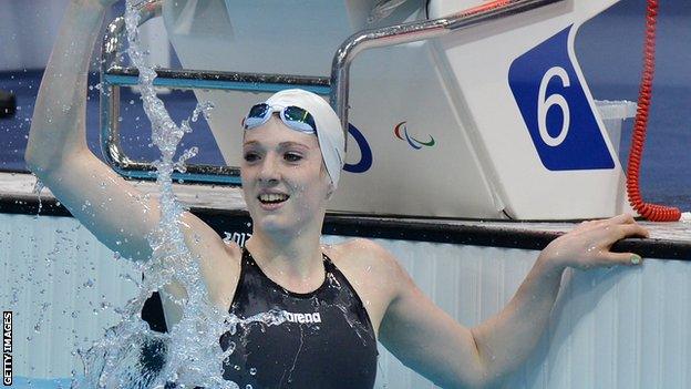 Swimmer Bethany Firth