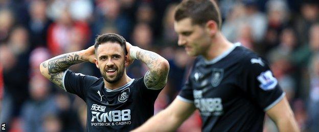 Danny Ings (left) and Sam Vokes