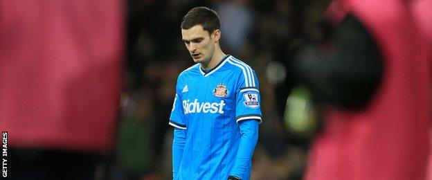 Adam Johnson, Sunderland winger