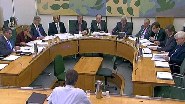 The chairs of department select committees question David Cameron