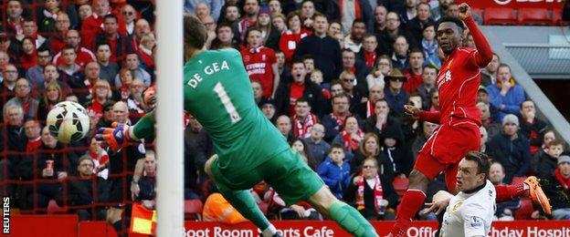 Daniel Sturridge scores for Liverpool