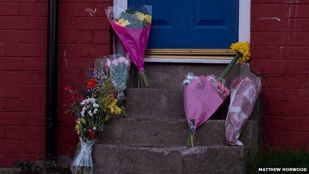 Crossways Road, Ely, Cardiff, where a woman died after an incident with a dog.