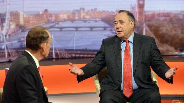 Alex Salmond on Marr